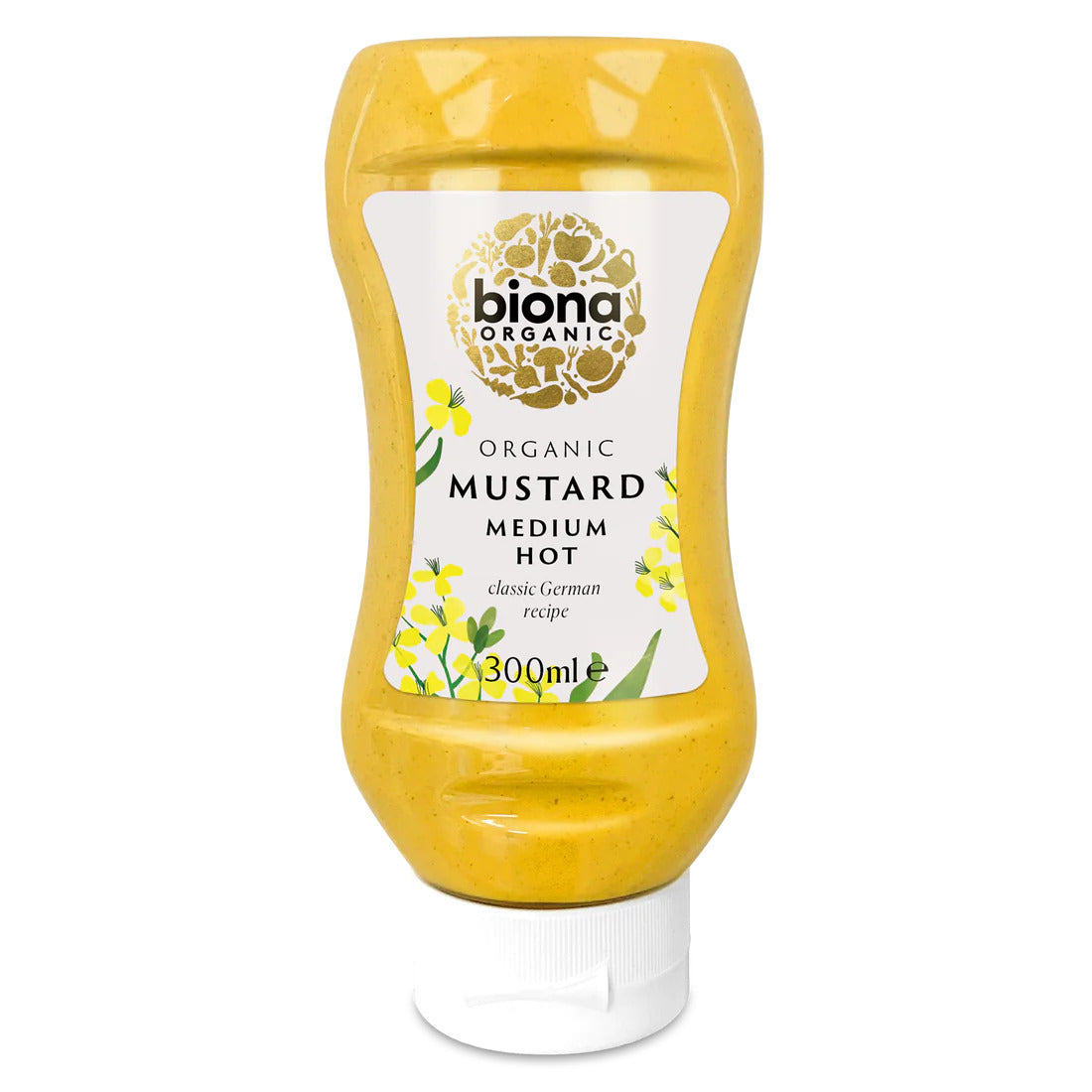 Mustar picant bio 300ml Biona