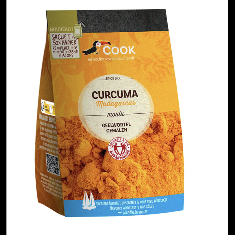 Turmeric pudra bio 100g Cook