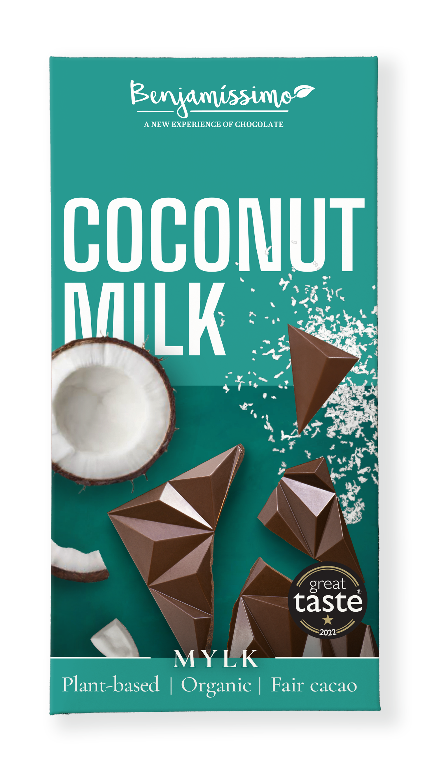 Ciocolata cu cocos bio 60g Benjamissimo