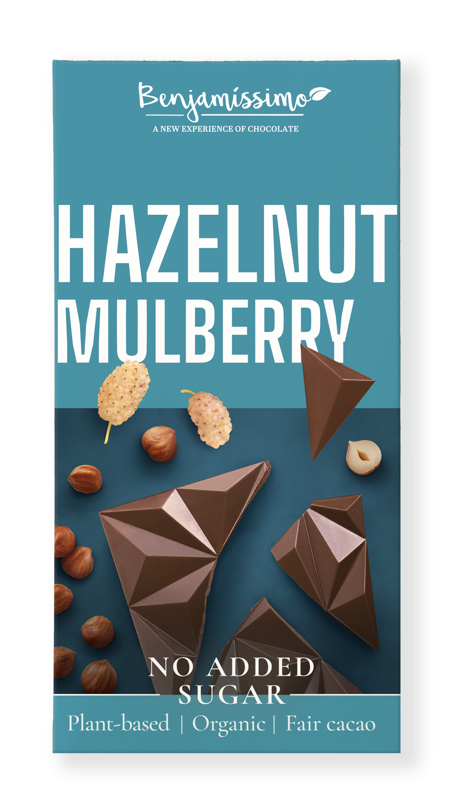 Ciocolata cu alune si dude bio 60g Benjamissimo