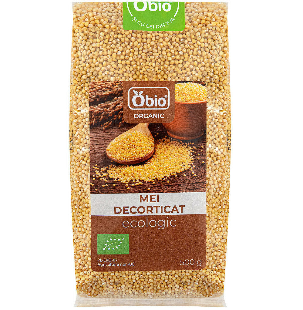 Mei decorticat bio 500g Obio