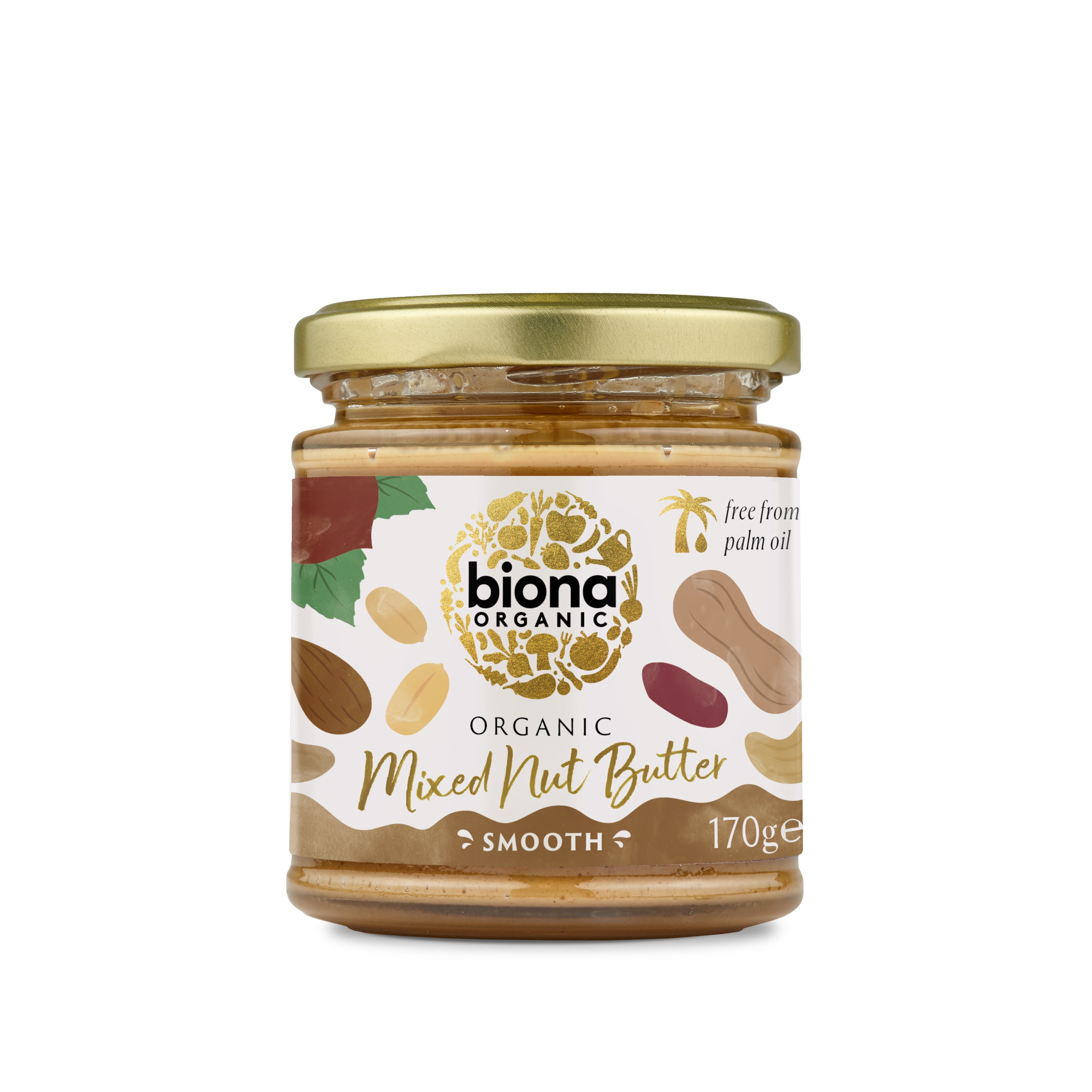 Crema din mix de nuci bio 170g Biona