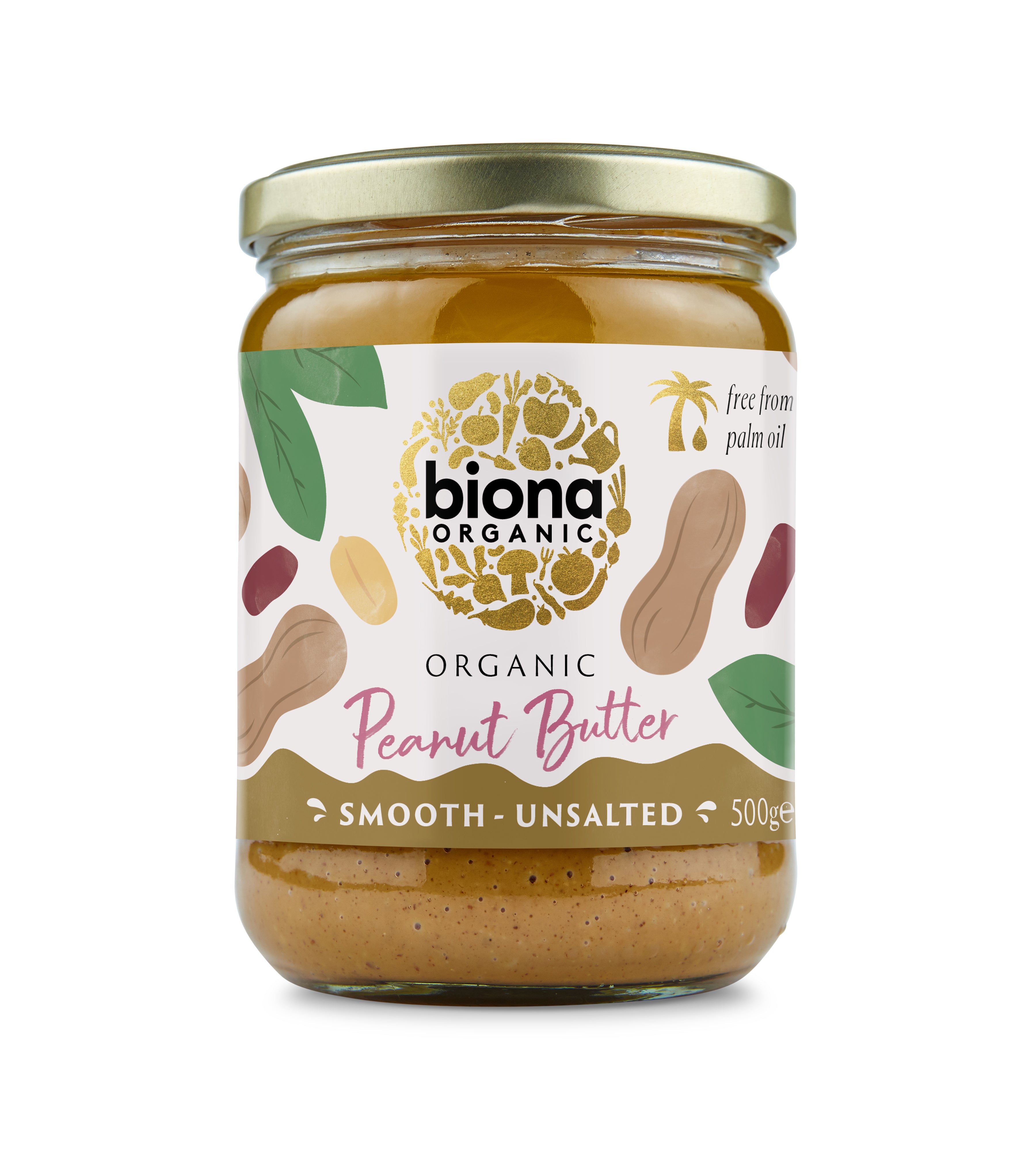 Crema de arahide smooth bio 500g Biona