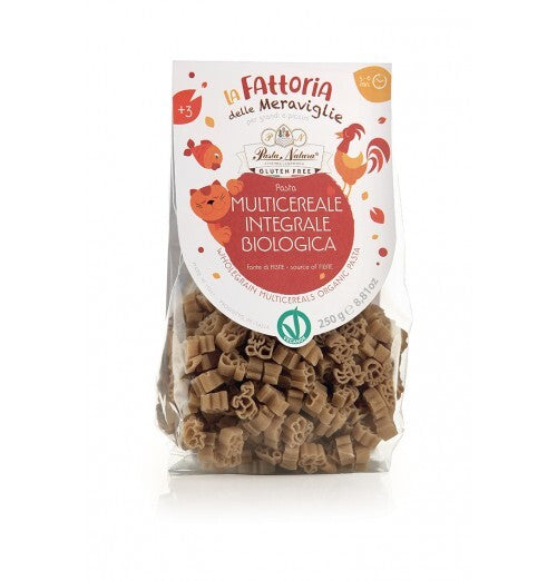 Paste pentru copii din multicereale bio 250g Pasta Natura