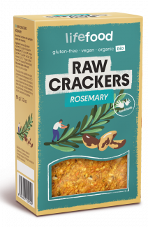Lifecrackers cu rozmarin bio 90g Lifefood