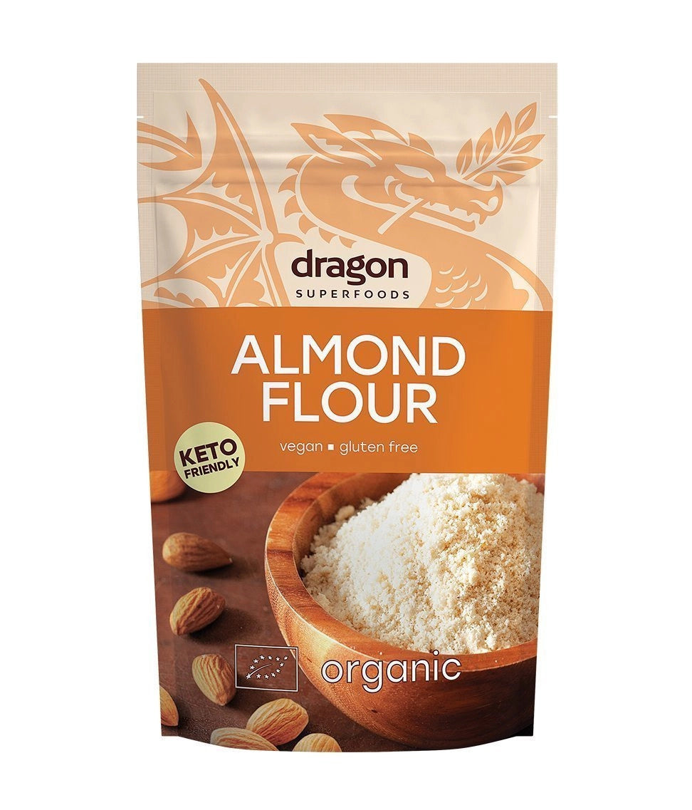 Faina de migdale bio 200g Dragon Superfoods
