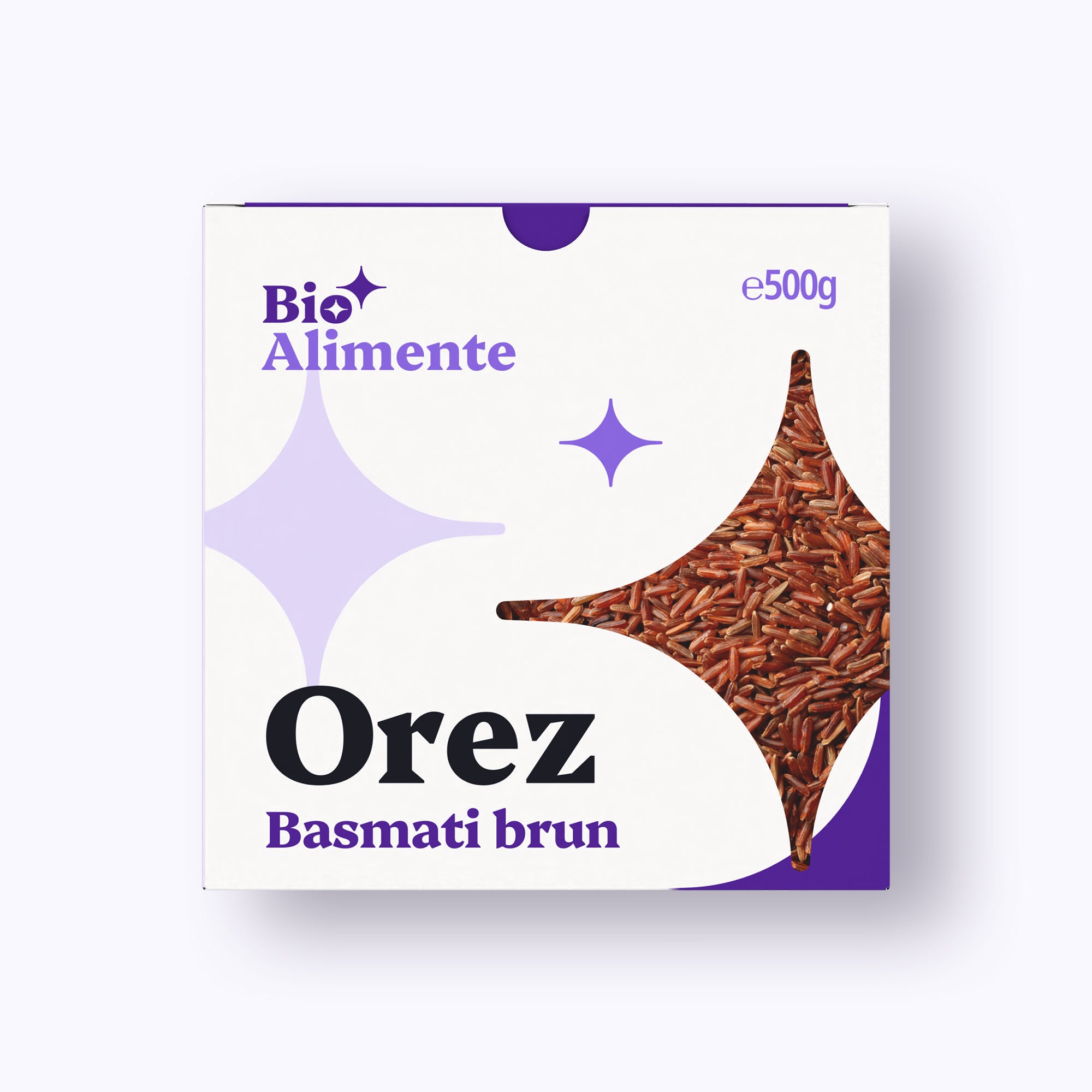 Orez basmati brun bio 500g
