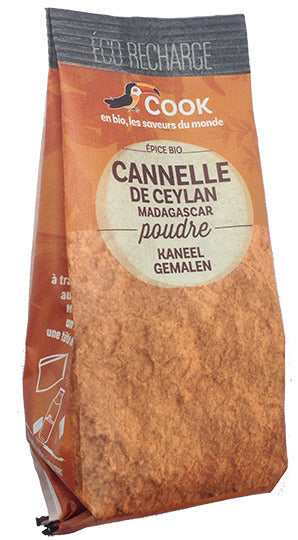 Scortisoara ceylon pudra bio 35g - refill Cook