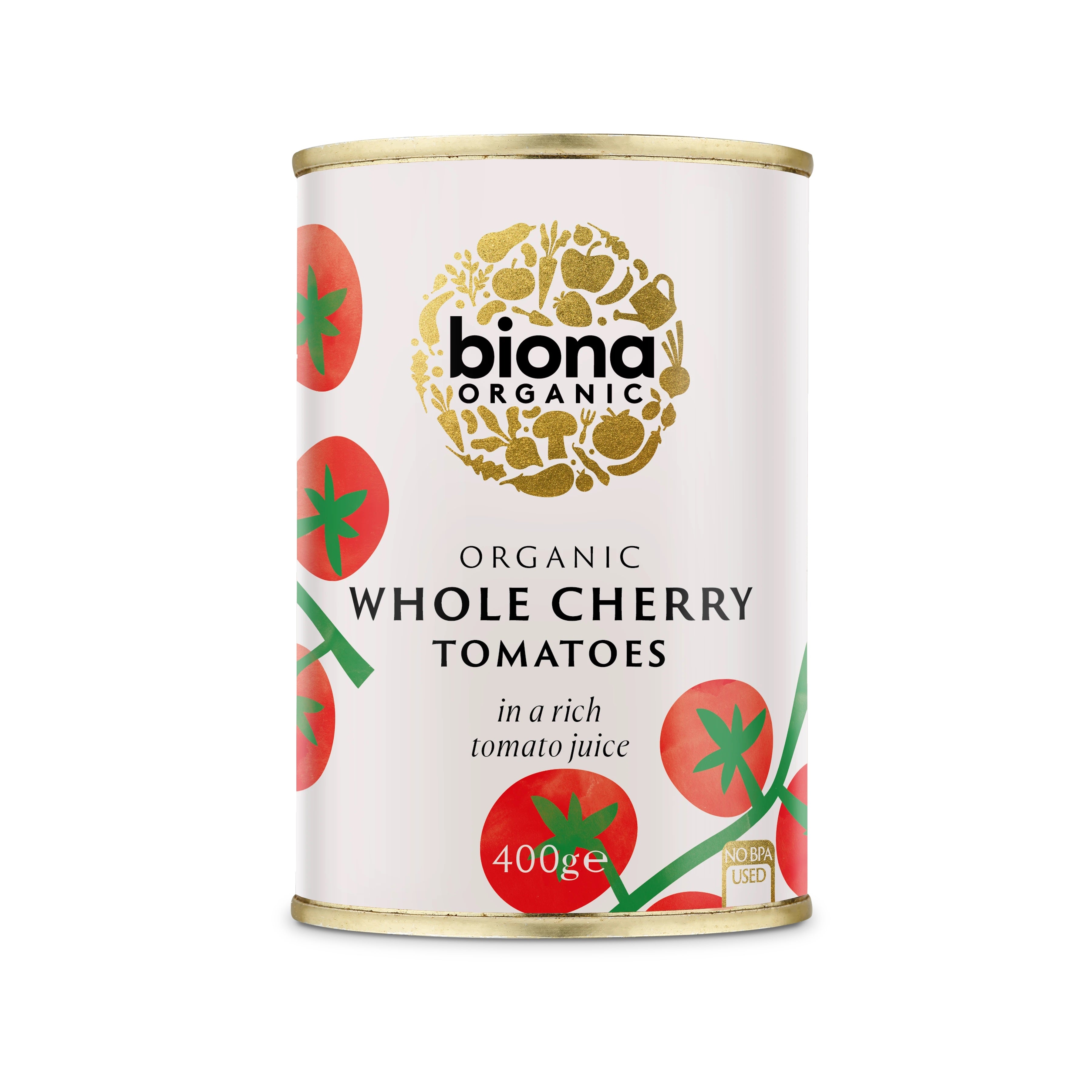 Rosii cherry la conserva bio 400g Biona