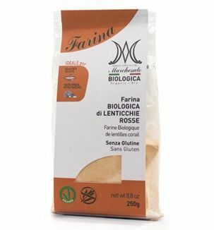 Faina de linte rosie bio 250g Marchesato
