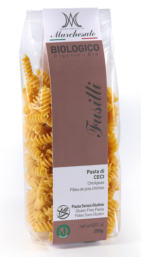 Fusilli din naut bio 250g Marchesato