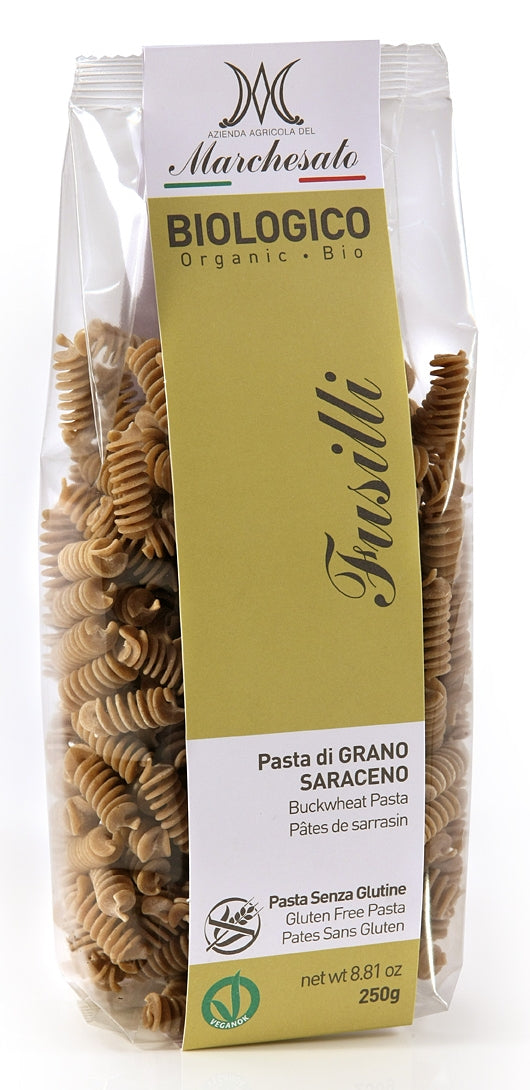 Fusilli din hrisca bio 250g Marchesato