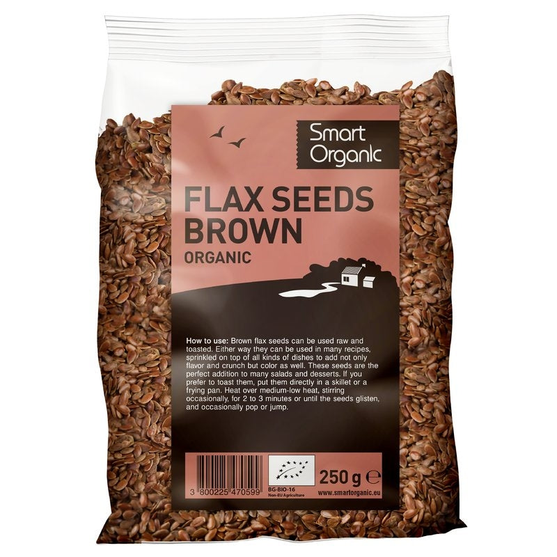 Seminte de in maro bio 250g Smart Organic