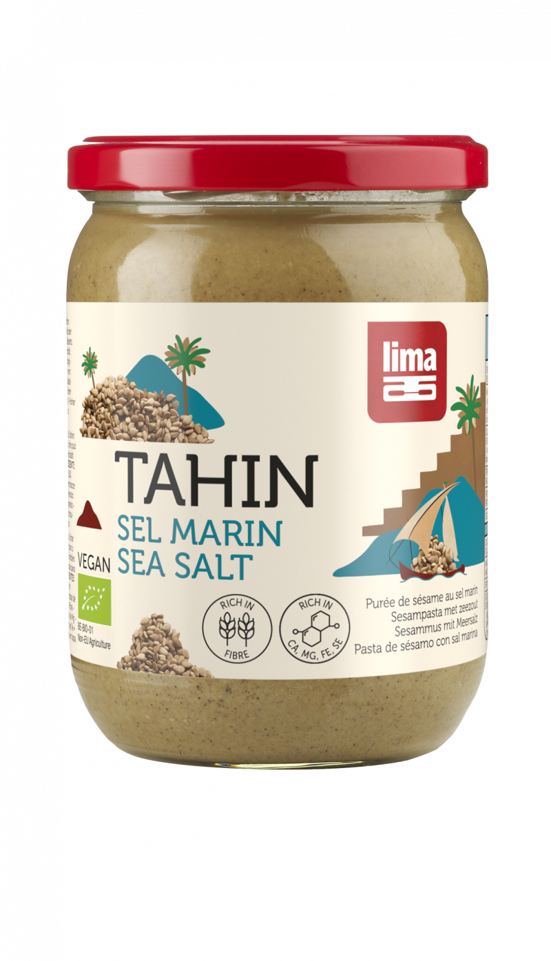 Tahini cu sare de mare bio 500g Lima