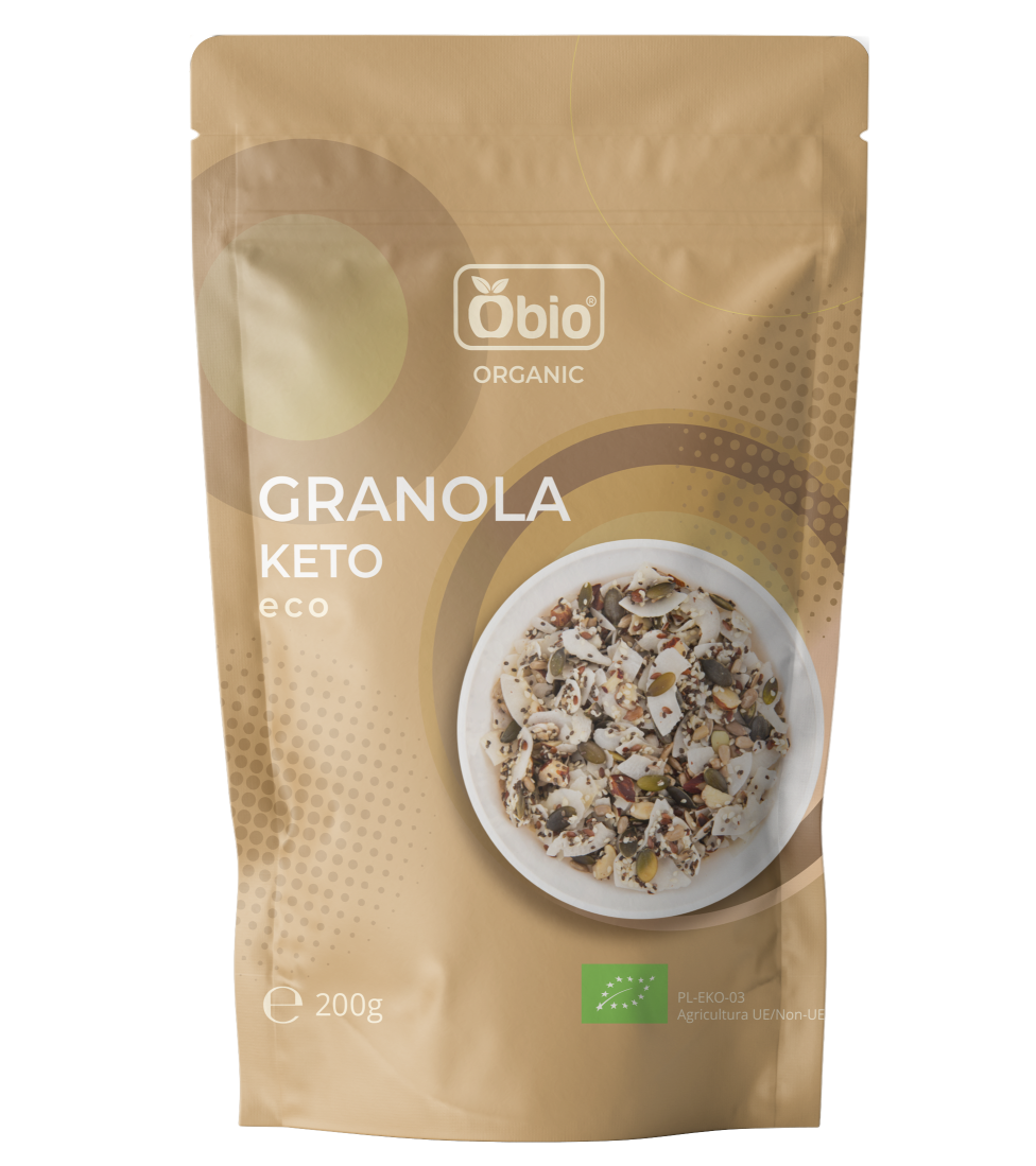 Granola keto bio 200g Obio