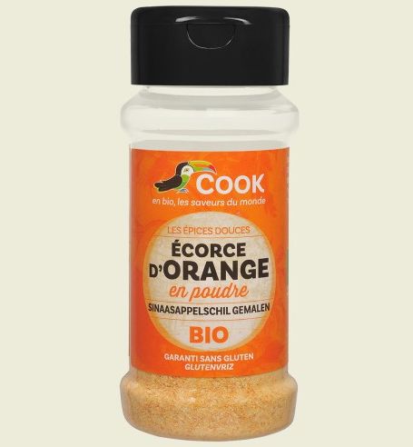 Coaja de portocala pudra bio 32g Cook