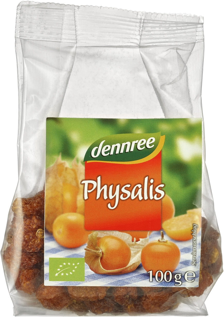 Psysalis fructe uscate bio 100g Dennree